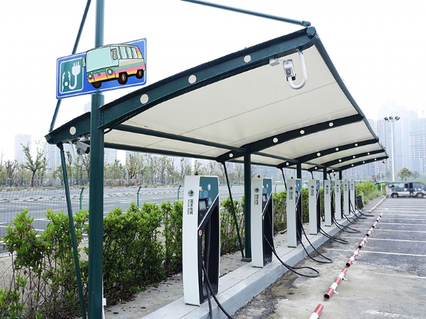 山東膜結構充電樁廠家